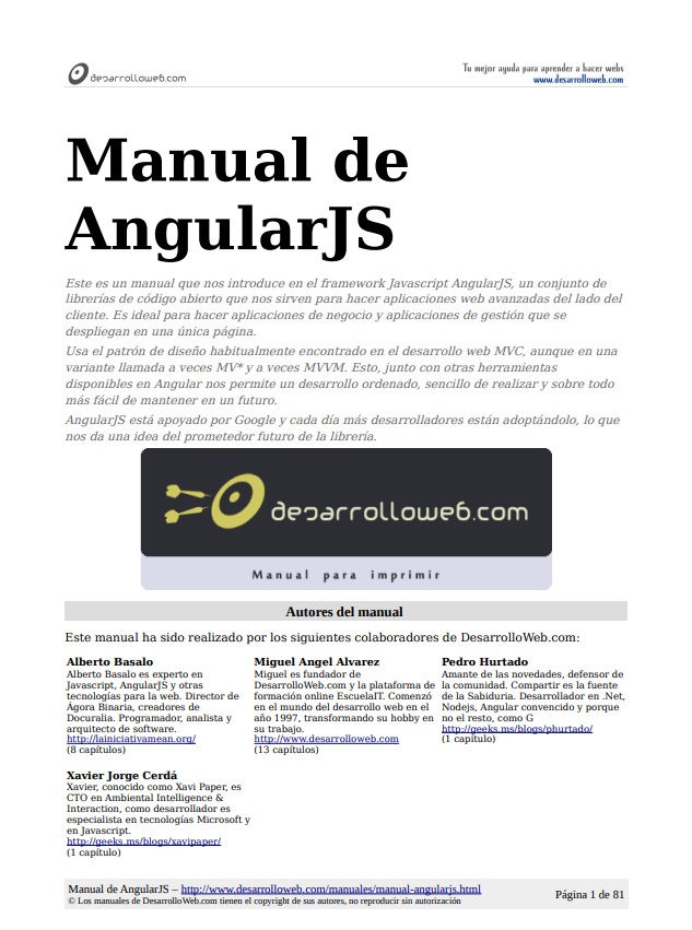 Manual de AngularJS